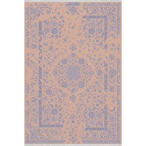 Yıkanabilir Salon Halısı – Lacivert; Bej; Gri – Damask Desen, Makinede Yıkanabilir, Kolay Temizlenebilir, Toz Ve Tüy Tutmaz, Kaymaz, Evcil Hayvan Dostu 80x150 cm