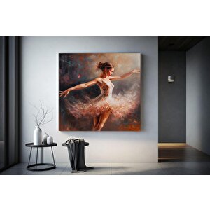 Balerin Dans Eden Kanvas Tablo