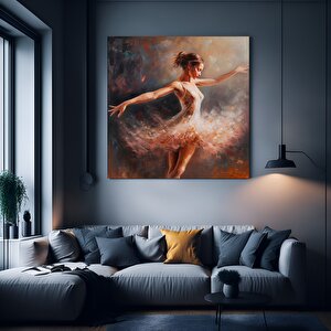 Balerin Dans Eden Kanvas Tablo