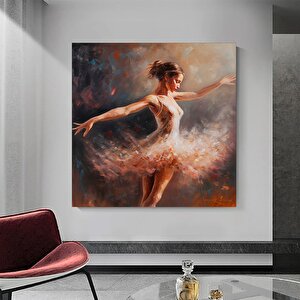 Balerin Dans Eden Kanvas Tablo