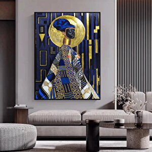 Etnik Kanvas Sanatı, Kadın Duvar Sanatı, Kanvas Duvar Sanatı, Etnik Kadın Duvar Sanatı