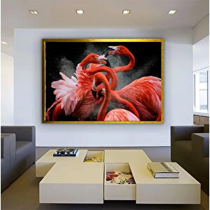 Flamingo Kanvas Tablosu; Kuş Hediye Fikri