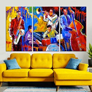 Caz Müzisyeni Posteri Kanvas Duvar Sanatı – Kadın Şarkıcı, Caz Posterleri, Enstrüman Görselleri