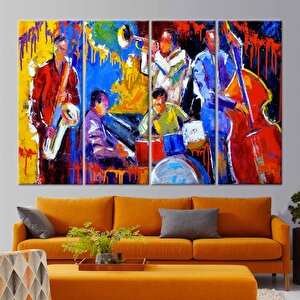 Caz Müzisyeni Posteri Kanvas Duvar Sanatı – Kadın Şarkıcı, Caz Posterleri, Enstrüman Görselleri