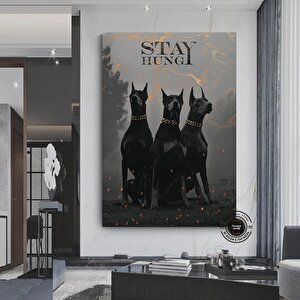 Balerin Kanvas Duvar Dekoru – Akrilik Parlak Etki, İlham Verici Poster 80x120 cm