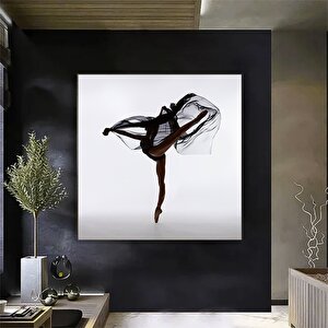 Dans Eden Balerin Kanvas Tablosu, Kadın Figürlü Dans Baskısı, Klasik Bale, Modern Dans