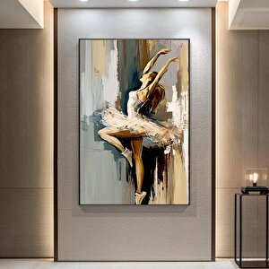 Balerin Kız Kanvas Sanatı Baskısı, Balerin Kanvas Baskısı, Kanvas Ev Dekoru