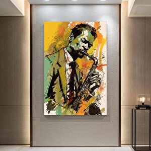 Caz Aşk Kanvas; Saksafoncu Portresi