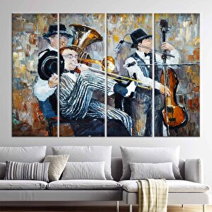 Caz Müzisyeni Posteri Kanvas Duvar Sanatı – Kadın Şarkıcı, Caz Posterleri, Enstrüman Görselleri