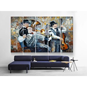 Caz Müzisyeni Posteri Kanvas Duvar Sanatı – Kadın Şarkıcı, Caz Posterleri, Enstrüman Görselleri