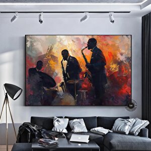 Caz Duvar Sanatı; Müzisyen Baskıları; Soyut Modern Sanat Baskıları