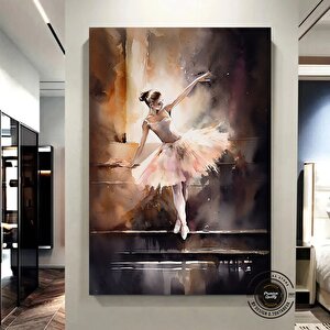 Pembe Balerin I; Soyut Resim Tasarımı; Kanvas Baskı; Ev Dekoru; Kanvas Duvar Sanatı; Lüks Sanat; Mük