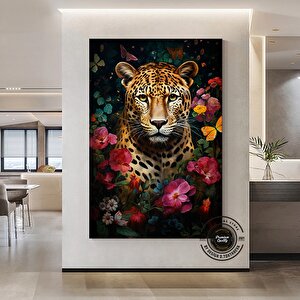 Leopar Portre Baskıları; Kaplan Kanvas; Çiftçi Hediyesi; Leopar Poster