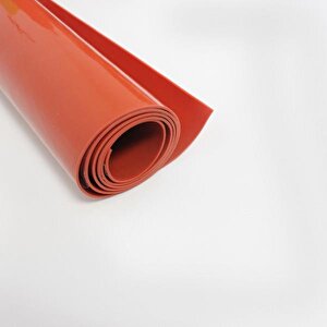 Si̇li̇kon Levha Kirmizi 4 Mm (en: 1 Mt Boy: 1 Mt)