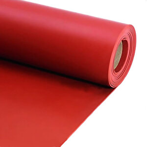 Si̇li̇kon Levha Kirmizi 10 Mm (en: 1 Mt Boy: 0,5 Mt)