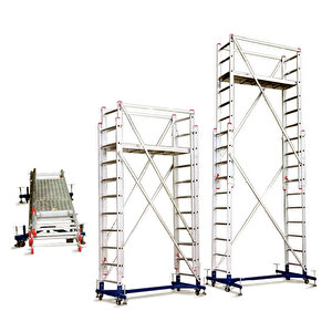 Alümi̇nyum İskele 6 Mt Teleskopi̇k (fmi.02) (3 * 2 Mt)