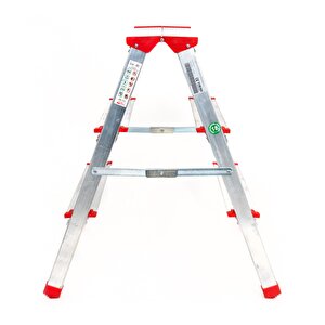 Alümi̇nyum Çi̇ft Çikişli 3 Basamakli Merdi̇ven(68 Cm) (accm.01)