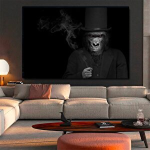 Takımlı Maymun Kanvas Duvar Sanatı; Soyut Kanvas Baskısı; Soyut Sanat Eseri; Hayvan Kanvas; Soyut Ma