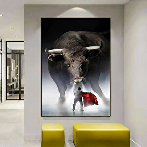 Matador Boğa Dövüşü Duvar Sanatı – Ev Veya Salon Dekoru