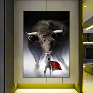 Matador Boğa Dövüşü Duvar Sanatı – Ev Veya Salon Dekoru 70x100 cm