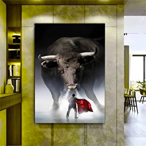 Matador Boğa Dövüşü Duvar Sanatı – Ev Veya Salon Dekoru
