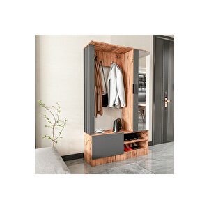 Virgo Pine Portmanto Vestiyer 8 Bölmeli Ayakkabılık