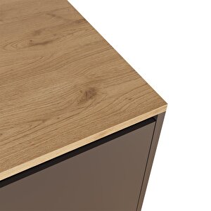 Kahlo G4622 4adet Sepet Tabure Mutfak Ada 160cm Sepet Antrasit Bar Masa Kahve Köşesi Saklama Dolabı