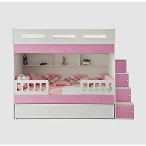 Buket Tamamı Mdf Çelik Destekli Yavrulu Ranza Pb M1- Kurulum Dahil