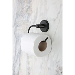 Siyah Açık Tuvalet Kağıtlığı Wc Kağıtlık Tuvalet Kağıdı Askısı