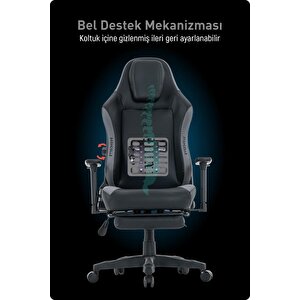 Fashcolle Globe Pro Black-grey Oyuncu Koltuğu