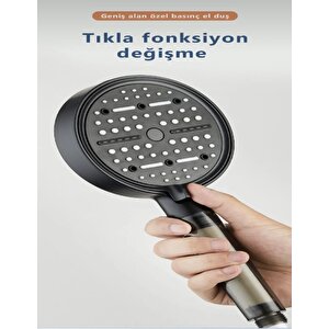 2 Adet Yedek Filtreli Su Tasarruflu Kireç Önleyici Özellikli Lüks Model Duş Başlığı