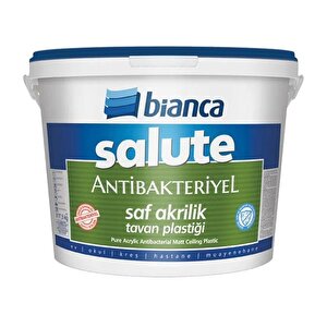 Salute Antibakteriyel Saf Akrilik Tavan Boyası 17.5 Kg Beyaz