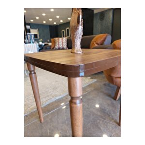 Lüx Yan Sehpa Full Ceviz