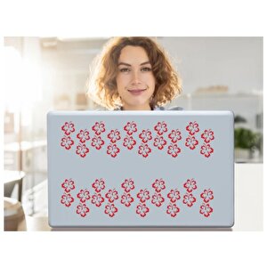 Defter Sticker,laptop Sticker  Pembe Çiçekli Pvc 48x33x0,5cm