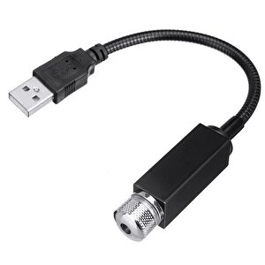 Usb Araç İçi̇ Dekorati̇f Mor Led Işik