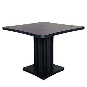 Eymense Dark Kare 4 Sandalyeli Mutfak Masa Takımı