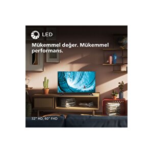 32phs6009 Hd 32"  82 Ekran Uydu Alıcılı Smart Led Tv