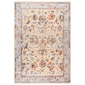 Pastel Halı Discovery 1513a Sarı Kemik Salon Oturma Yatak Odası Halısı 200x290 cm