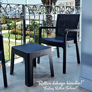 Markiz Sandalye 4'lü Set Acı Kahve