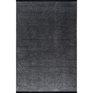 Pastel Halı Capris E6244 Antrasit Serisi Salon Oturma Yatak Odası Halısı