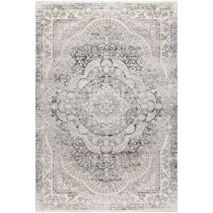 Pastel Halı Kratos 75965-30 Bej Gri Akrilik Salon Oturma Yatak Odası Halısı