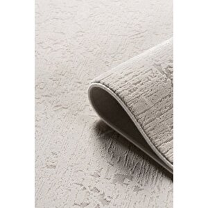 Pastel Halı Kratos 75965-60 Gri Akrilik Salon Oturma Yatak Odası Halısı