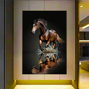 At Kanvas Duvar Sanatı Baskısı; At Kanvas Baskısı; At Kanvas Resmi; Şahlanan At Kanvas Dekor; Modern