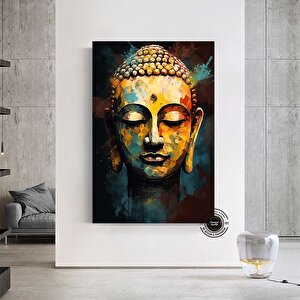 Buda Kanvas Tablosu, Yoga Sanatı, Meditasyon Baskısı, Buda Duvar Manzarası, Budist Duvar Dekoru