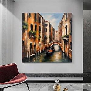 Yağlı Boya Tarzı Venedik İtalya Kanvas Duvar Sanatı, Venedik Kanvas Sanatı