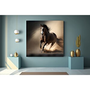 At Kanvas Tablosu – Hayvan Temalı Ev Dekoru – Lüks Kanvas Impressyon