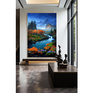 Manzara Sanatı Baskısı – Devasa Kanvas, Doğa Manzarası, Dağ Kanvas Baskısı