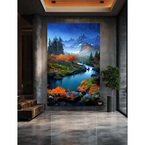 Manzara Sanatı Baskısı – Devasa Kanvas, Doğa Manzarası, Dağ Kanvas Baskısı