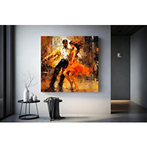 Ev Dekoru Kanvas – Dans Eden Çift, Yağlı Boya Baskı