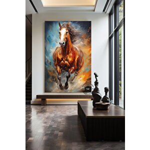 At Temalı Duvar Sanatı; Equestrian Dekor